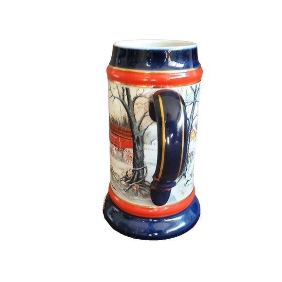 Collectible Budweiser Stein, 1990 with the Clydesdales - An American Tradition - Picture 4 of 7